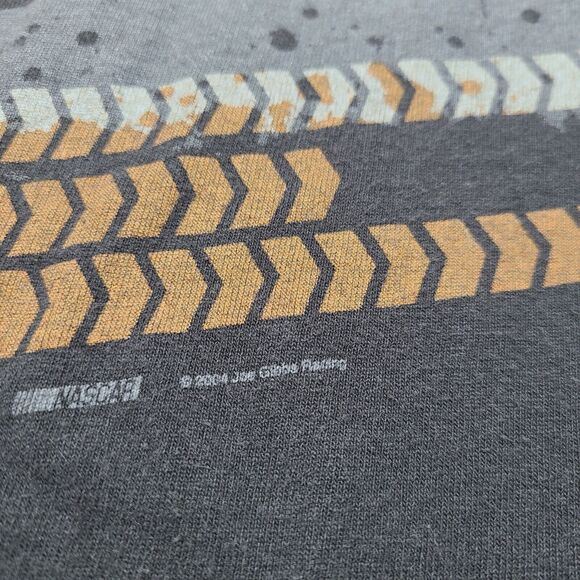 Vintage NASCAR Tony Stewart The Home Depot Racing T-Shirt Size XL Black Y2K 2004 - Picture 3 of 8